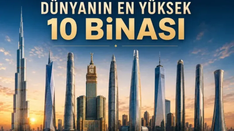 Dünyanın En Yüksek 10 Gökdeleni ve Mimari Özellikleri